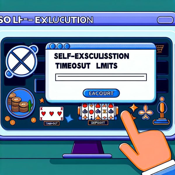 Are there self-exclusion options at online casinos?