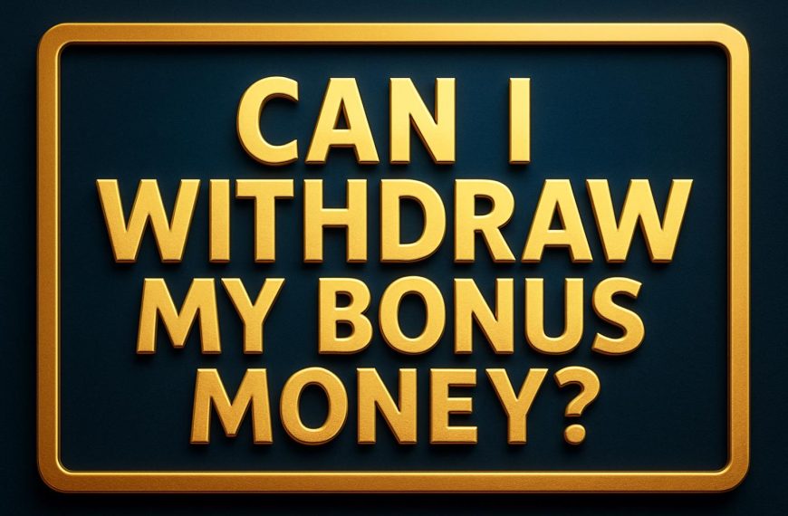 Can I withdraw my bonus money?