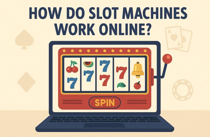 How do slot machines work online?