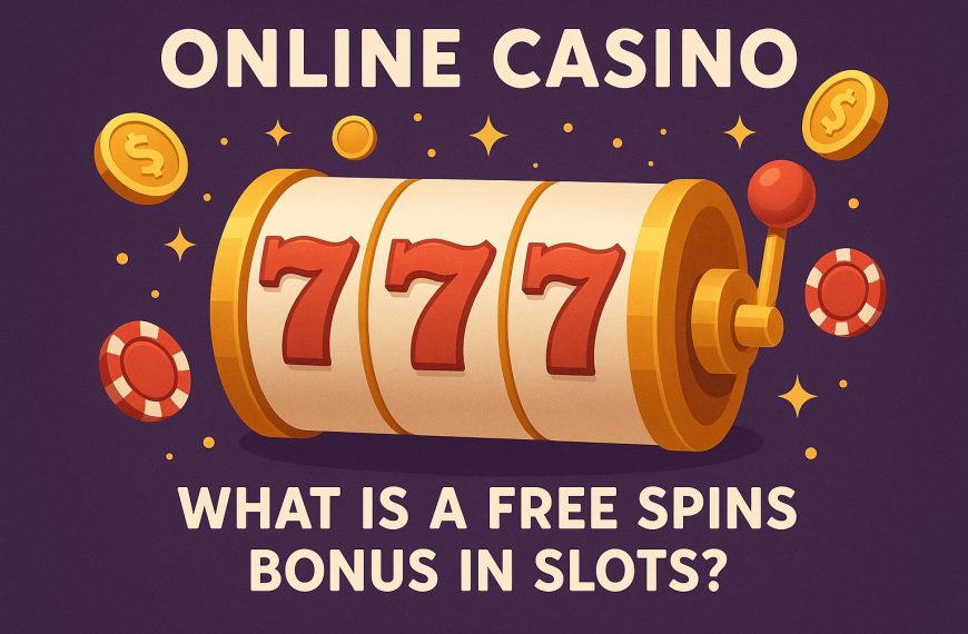 What is a free spins bonus in slots?