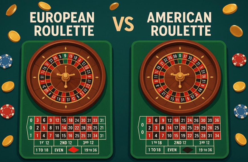 What’s the difference between European and American roulette?