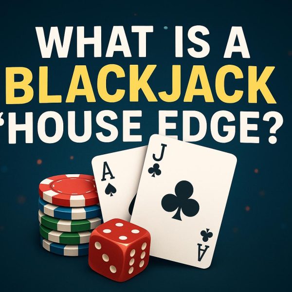 What is a blackjack “house edge”?