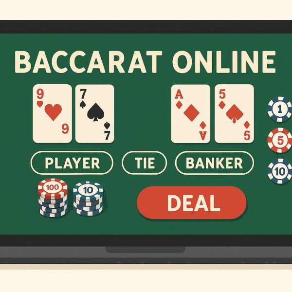 How do I play baccarat online?