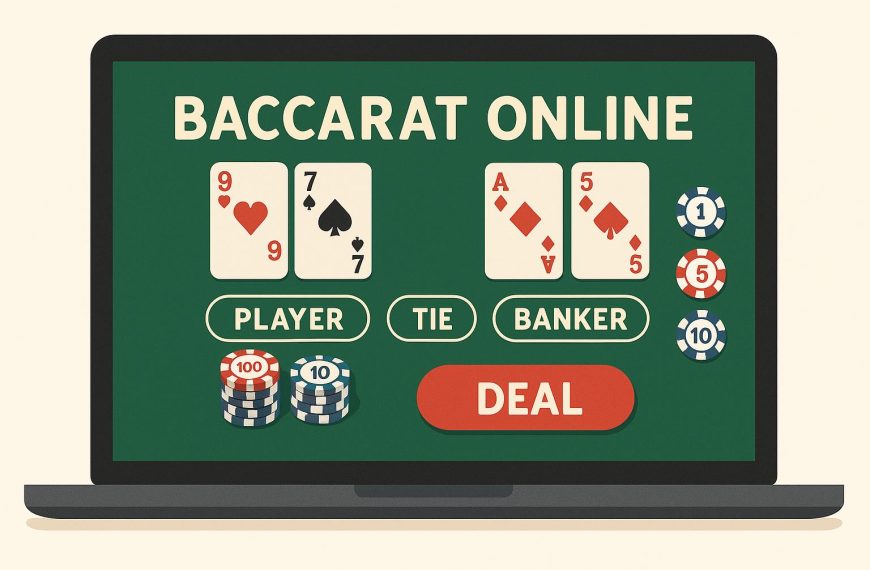 How do I play baccarat online?