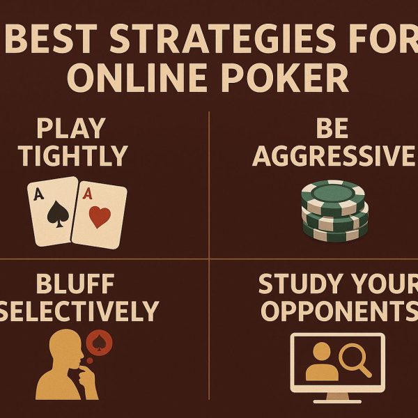 What are the best strategies for online poker?