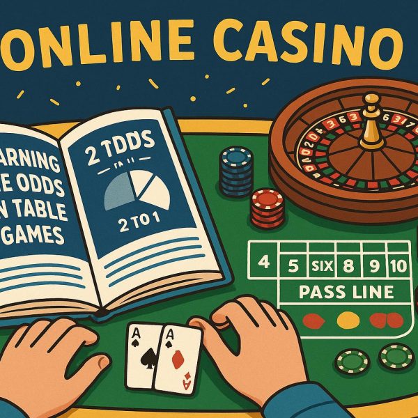 How do I learn the odds in table games?