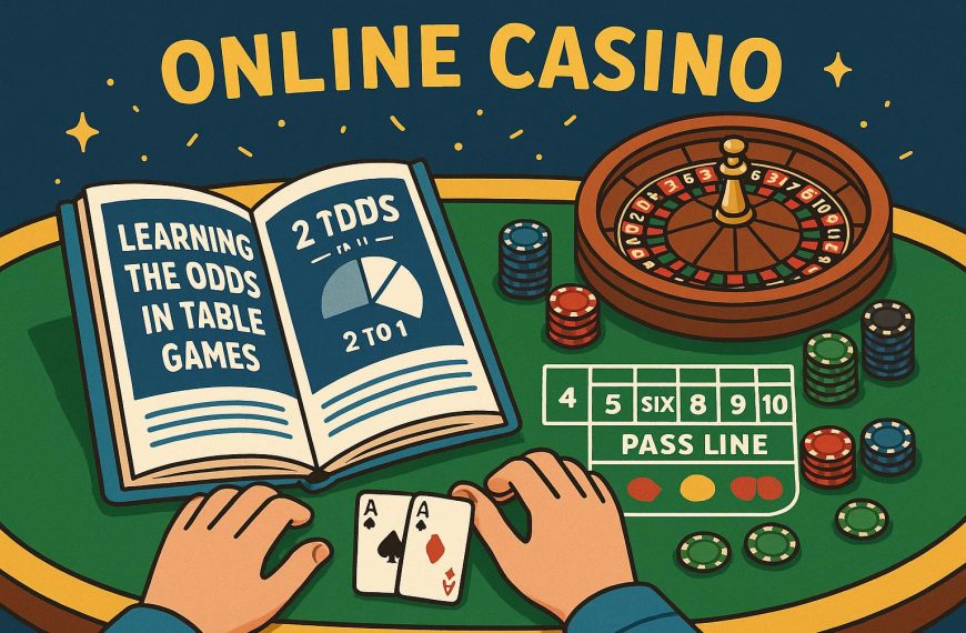 How do I learn the odds in table games?