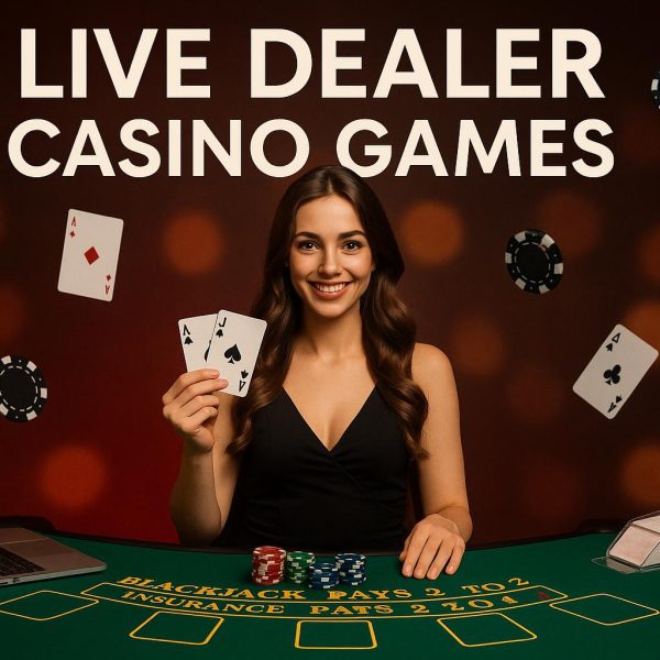 What are live dealer casino games?