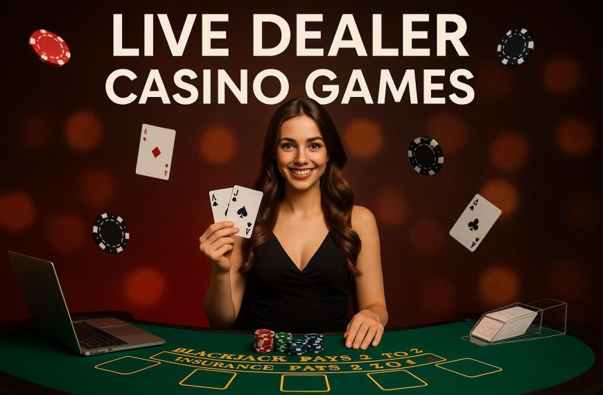 What are live dealer casino games?