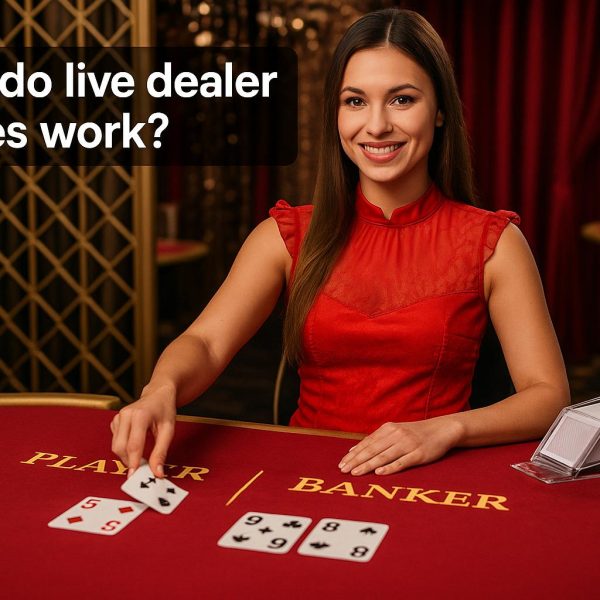 How do live dealer games work?