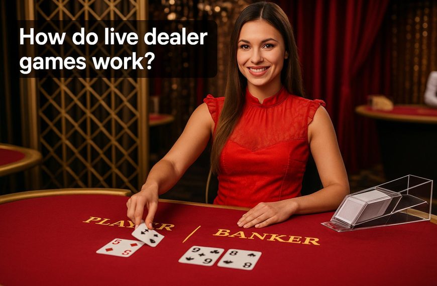 How do live dealer games work?