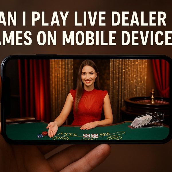 Can I play live dealer games on mobile devices?