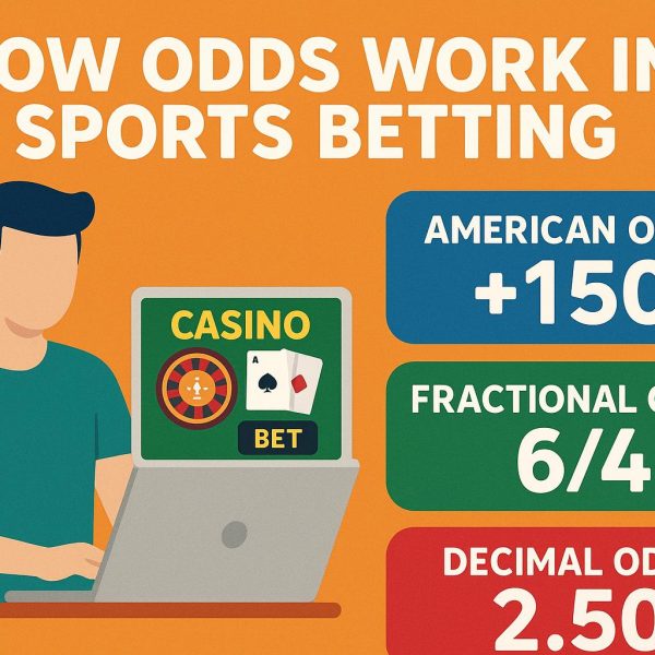How do odds work in sports betting?