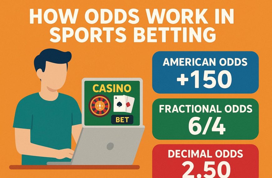How do odds work in sports betting?