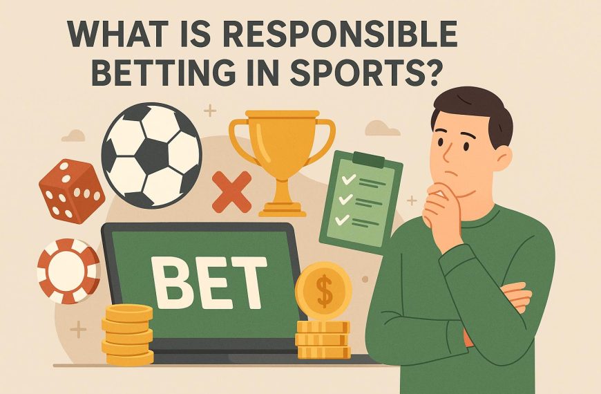 What is responsible betting in sports?